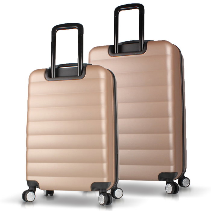 Zoozie Bags Juego de Maletas de 2 Piezas Dorado Zoozie Bags Juego de Maletas de 2 Piezas Dorado